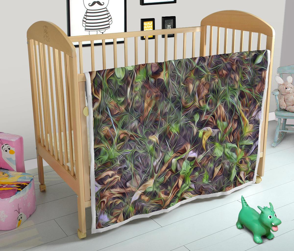 Camouflage Realistic Tree Print Premium Quilt-JTAMIGO.COM
