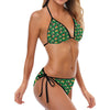 Camper Camping Christmas Themed Print Custom Bikini Swimsuit (Model S01)-JTAMIGO.COM