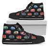 Camper Camping Pattern Women High Top Shoes