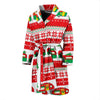 Camper Camping Ugly Christmas Design Print Men Bath Robe-JTAMIGO.COM