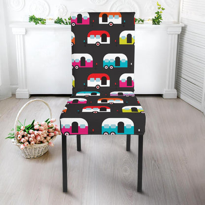 Camper Caravan Pattern Dinning Chair Slipper-JTAMIGO.COM