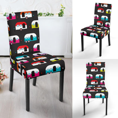 Camper Caravan Pattern Dinning Chair Slipper-JTAMIGO.COM
