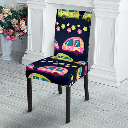 Camper Cute Camping Design No 3 Print Dinning Chair Slipper-JTAMIGO.COM