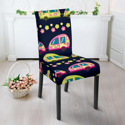 Camper Cute Camping Design No 3 Print Dinning Chair Slipper-JTAMIGO.COM