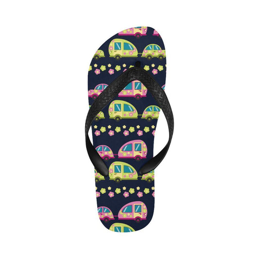 Camper Cute Camping Design No 3 Print Flip Flops-JTAMIGO.COM
