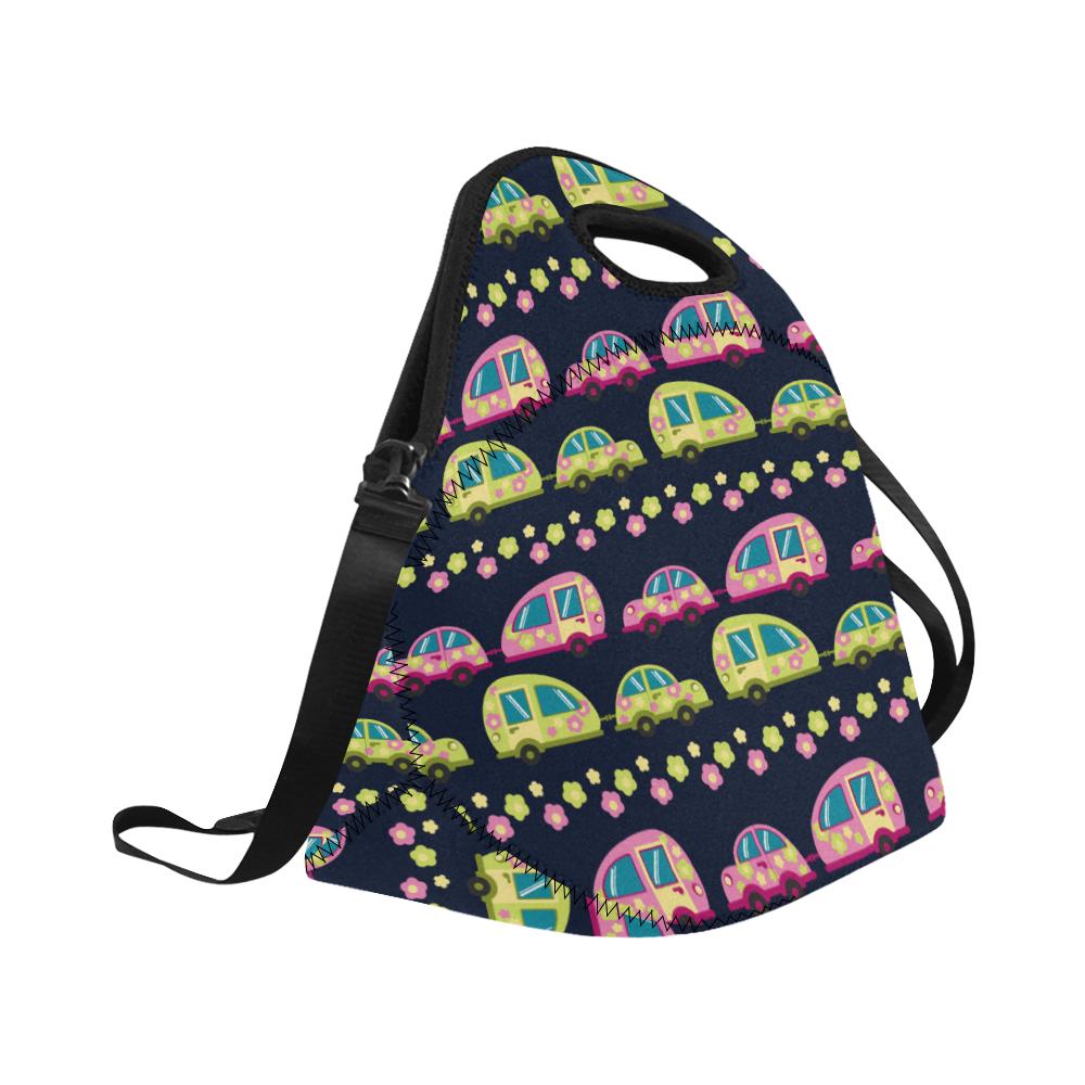 Camper Cute Camping Design No 3 Print Neoprene Lunch Bag (Model 1669)(Large)-JTAMIGO.COM