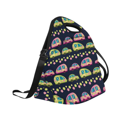 Camper Cute Camping Design No 3 Print Neoprene Lunch Bag (Model 1669)(Large)-JTAMIGO.COM
