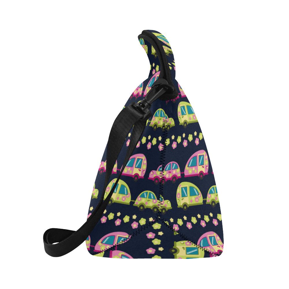 Camper Cute Camping Design No 3 Print Neoprene Lunch Bag (Model 1669)(Large)-JTAMIGO.COM