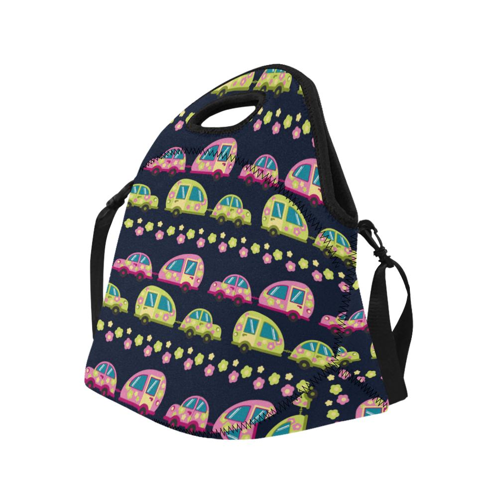 Camper Cute Camping Design No 3 Print Neoprene Lunch Bag (Model 1669)(Large)-JTAMIGO.COM
