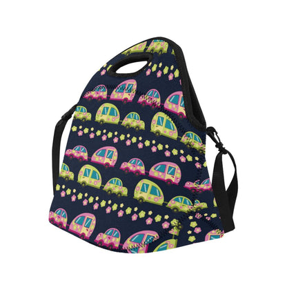 Camper Cute Camping Design No 3 Print Neoprene Lunch Bag (Model 1669)(Large)-JTAMIGO.COM