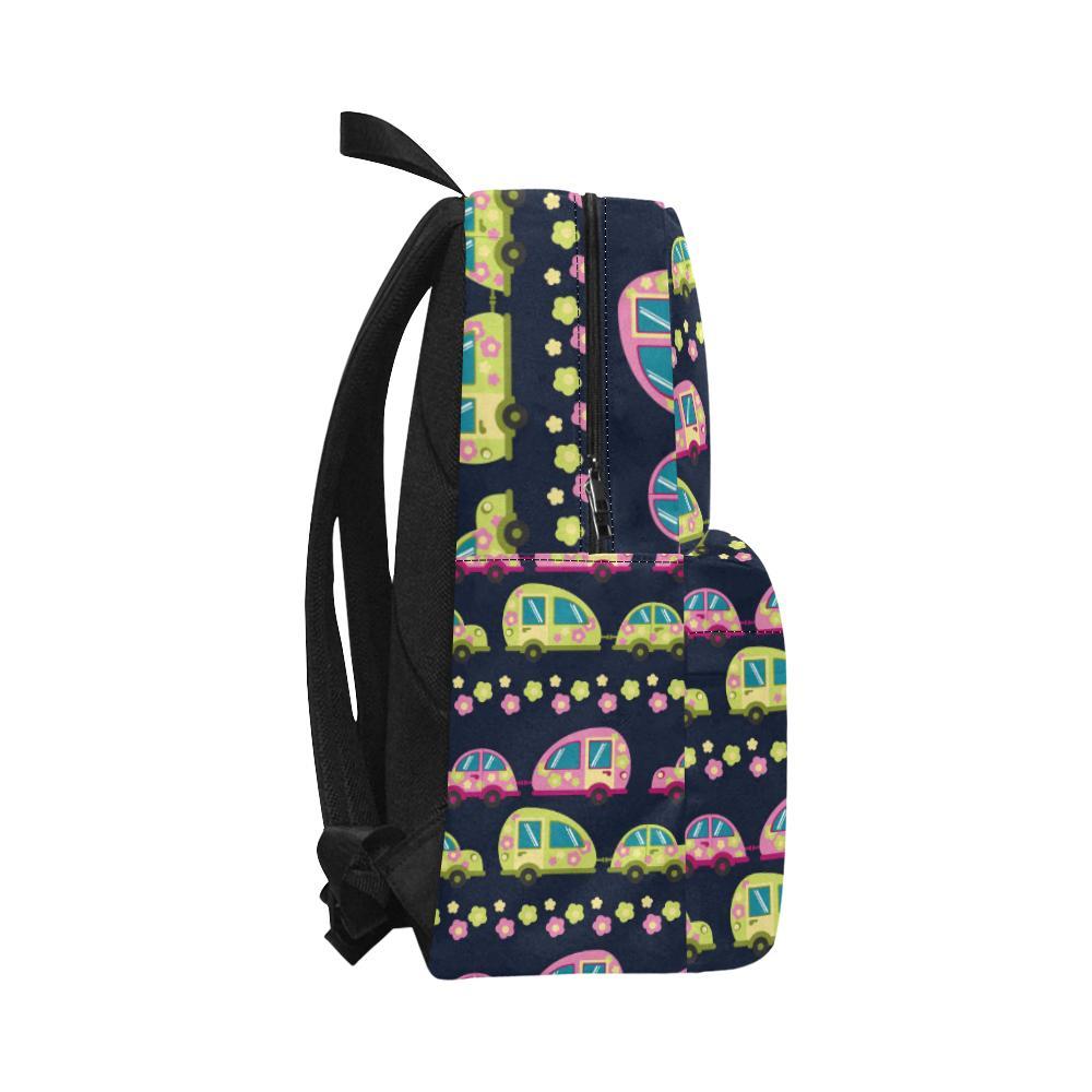 Camper Cute Camping Design No 3 Print Waterproof Backpack-JTAMIGO.COM