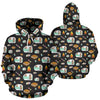 Camper marshmallow Camping Design Print Pullover Hoodie