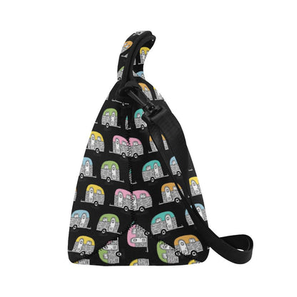 Camper Pattern Camping Themed No 2 Print Neoprene Lunch Bag (Model 1669)(Large)-JTAMIGO.COM