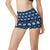 Camper Pattern Camping Themed No 3 Print High Waisted Spandex Shorts-JTAMIGO.COM