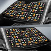 Camping Campfire Marshmallows Car Sun Shade For Windshield