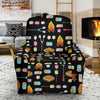 Camping Campfire Marshmallows Recliner Slipcover-JTAMIGO.COM