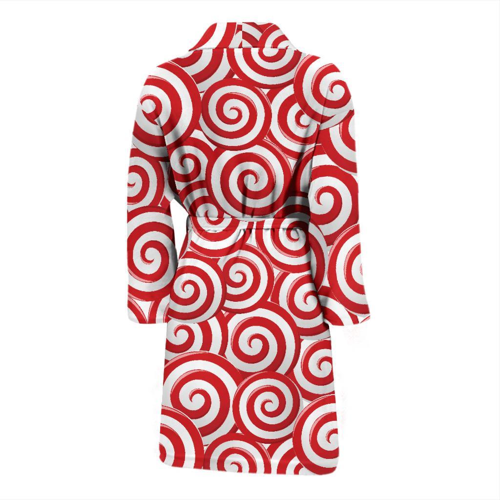 Candy Pattern Print Design 03 Men Bathrobe-JORJUNE.COM