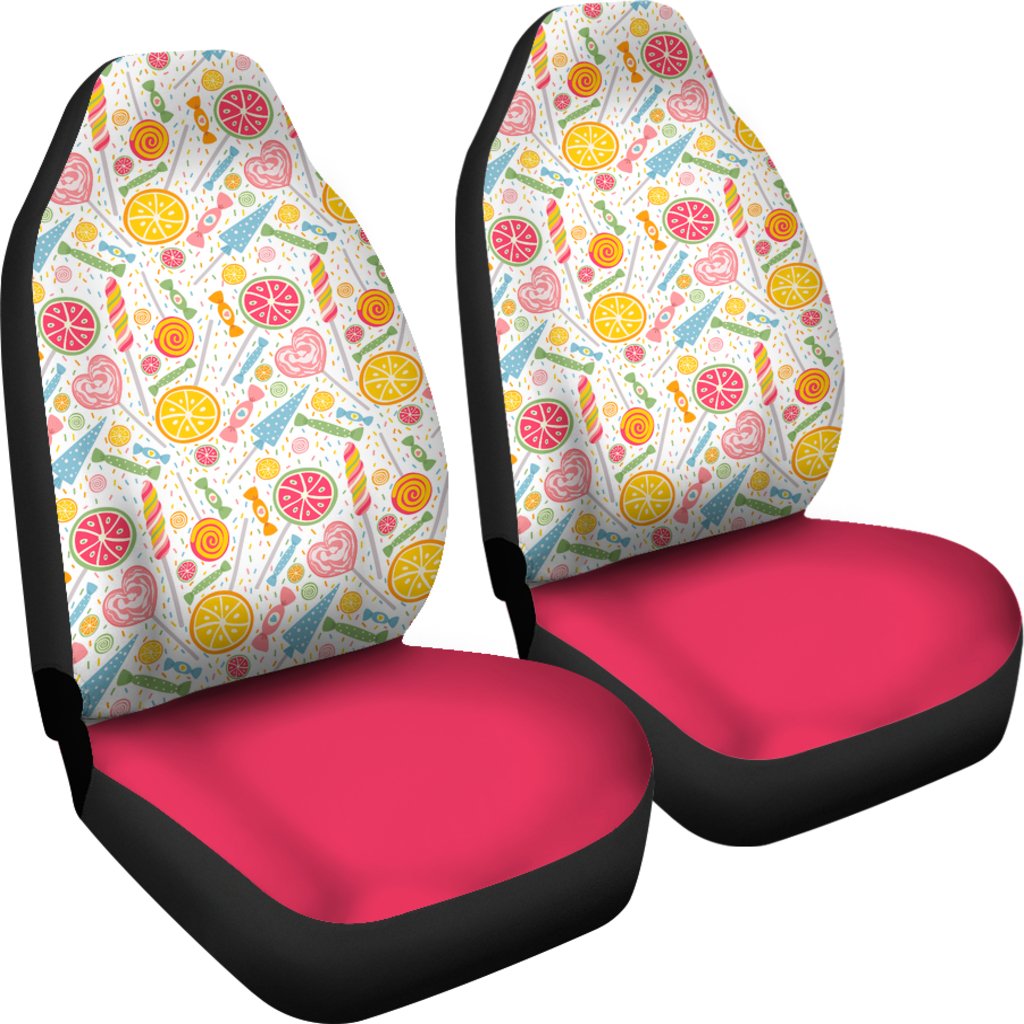 Candy Print Universal Fit Car Seat Covers