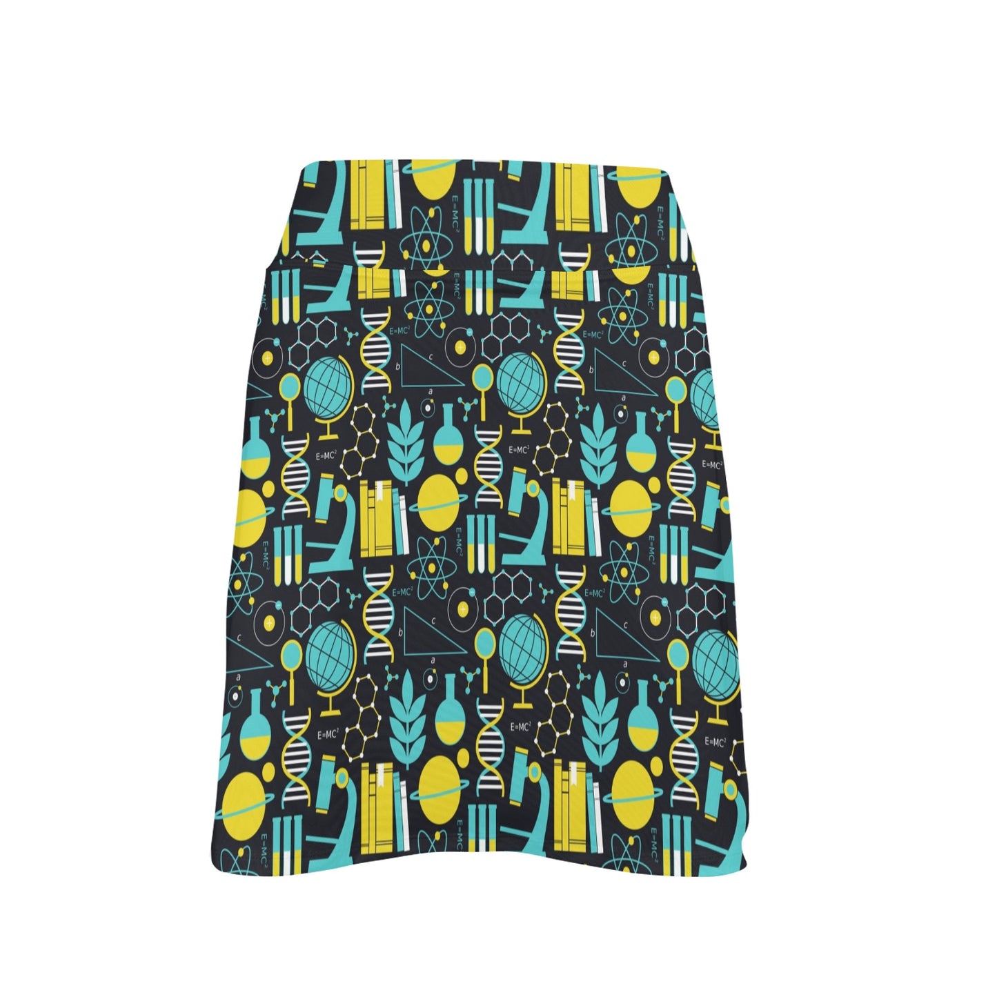 Science Print Design LKS301 17" Golf & Pickleball Skort with Pockets