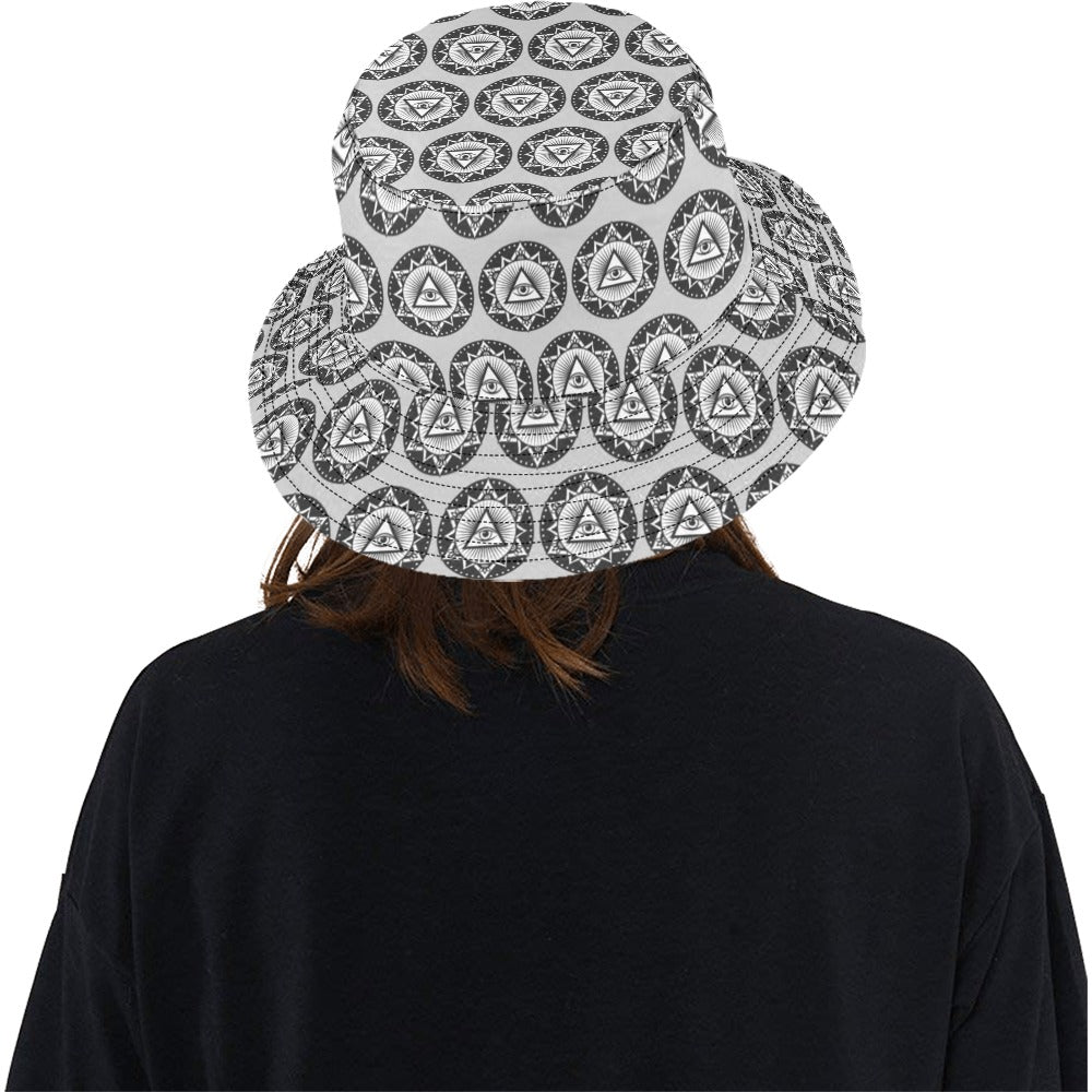 Third Eye Print Design LKS301 Unisex Bucket Hat