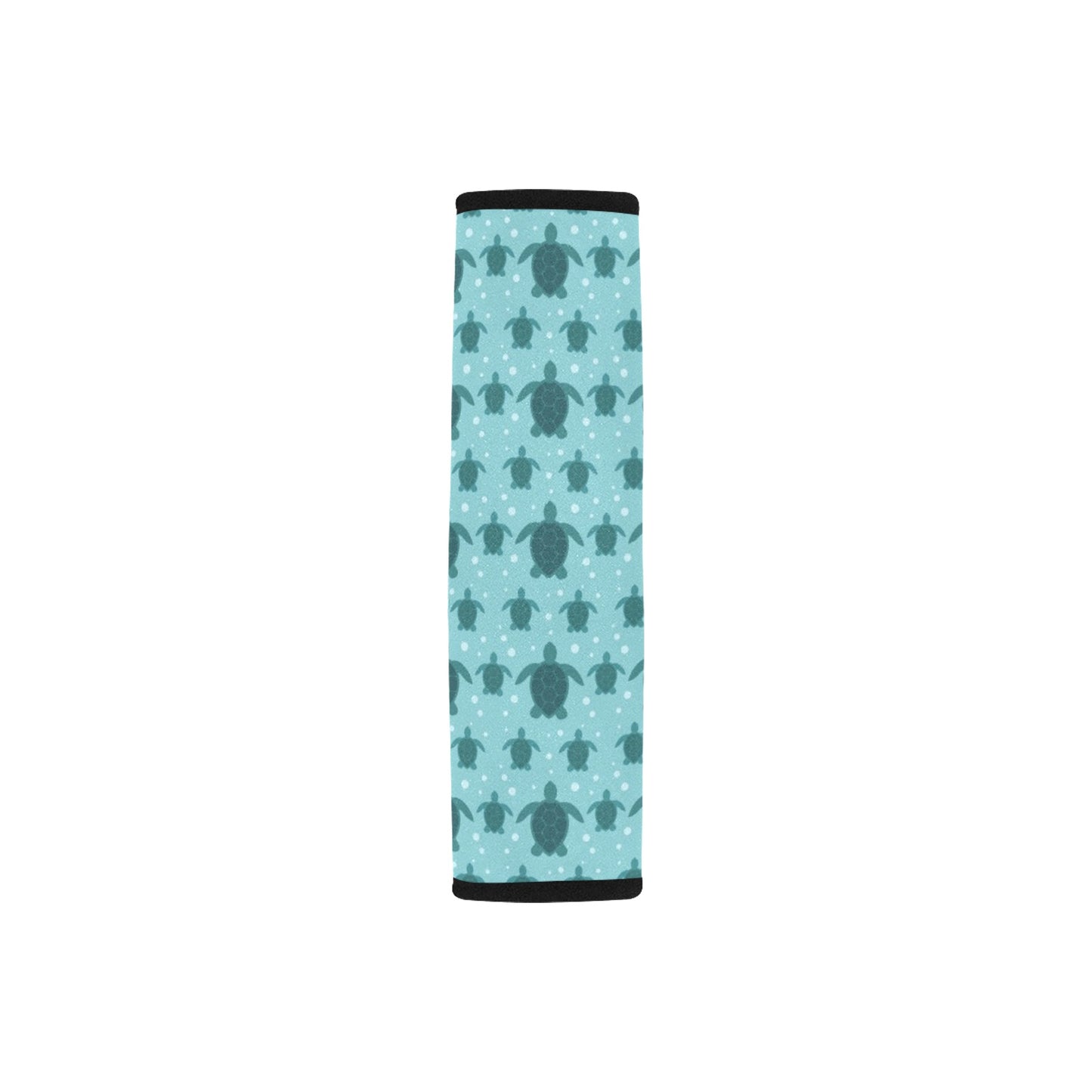 Sea Turtle Print Design LKS305 Car Seat Belt Cover