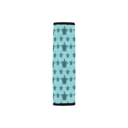 Sea Turtle Print Design LKS305 Car Seat Belt Cover