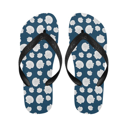 Seashell Print Design LKS3012 Flip Flops