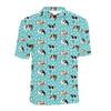 Cattle Print Design LKS405 Men Polo Shirt