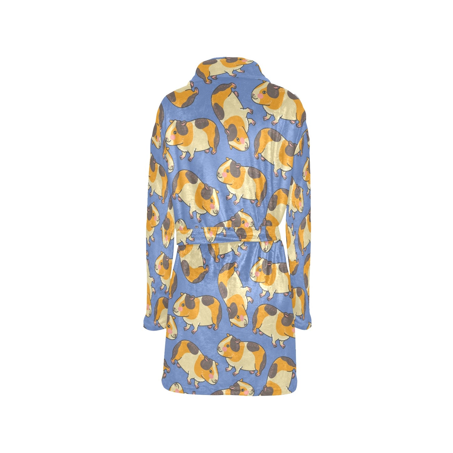 Guinea Pig Pattern Print Design 01 Women's Fleece Robe