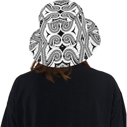 Samoan Pattern Print Design LKS302 Unisex Bucket Hat
