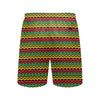 Rasta Reggae Color Themed Men's Swim Trunks Beach Shorts