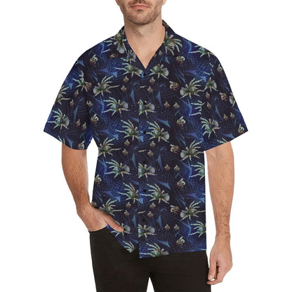 Tarantula Print Design LKS401 Men's Men's Hawaiian Shirt
