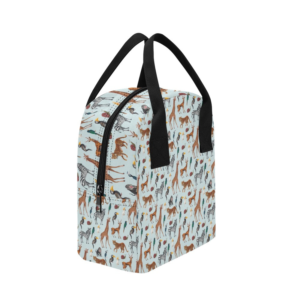 Safari Animal Print Design LKS306 Insulated Lunch Bag