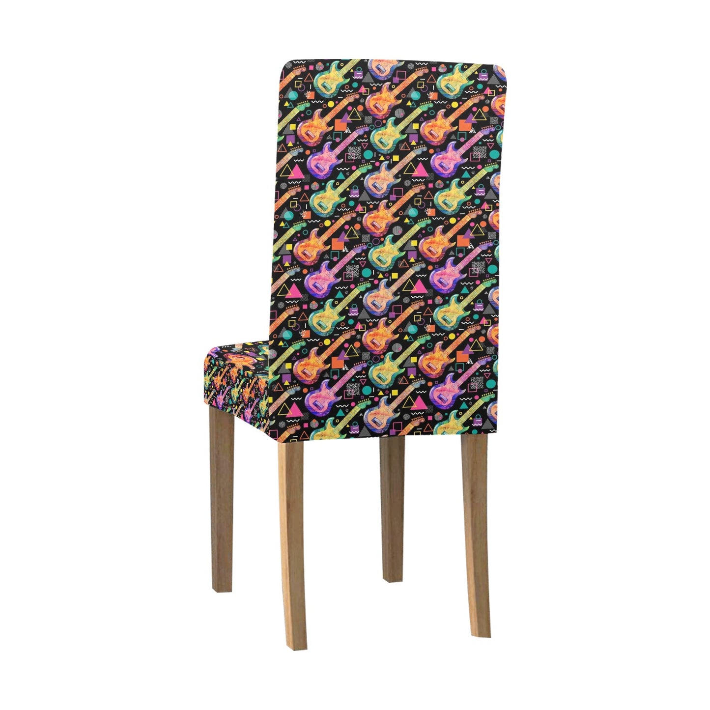 Electric Guitar Print Design LKS403 Dining Chair Slipcover