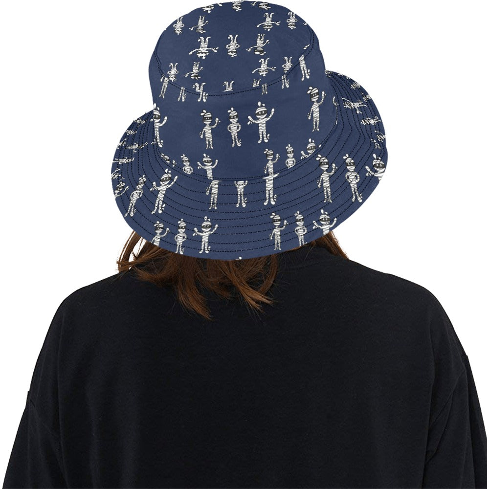Mummy Print Design LKS306 Unisex Bucket Hat