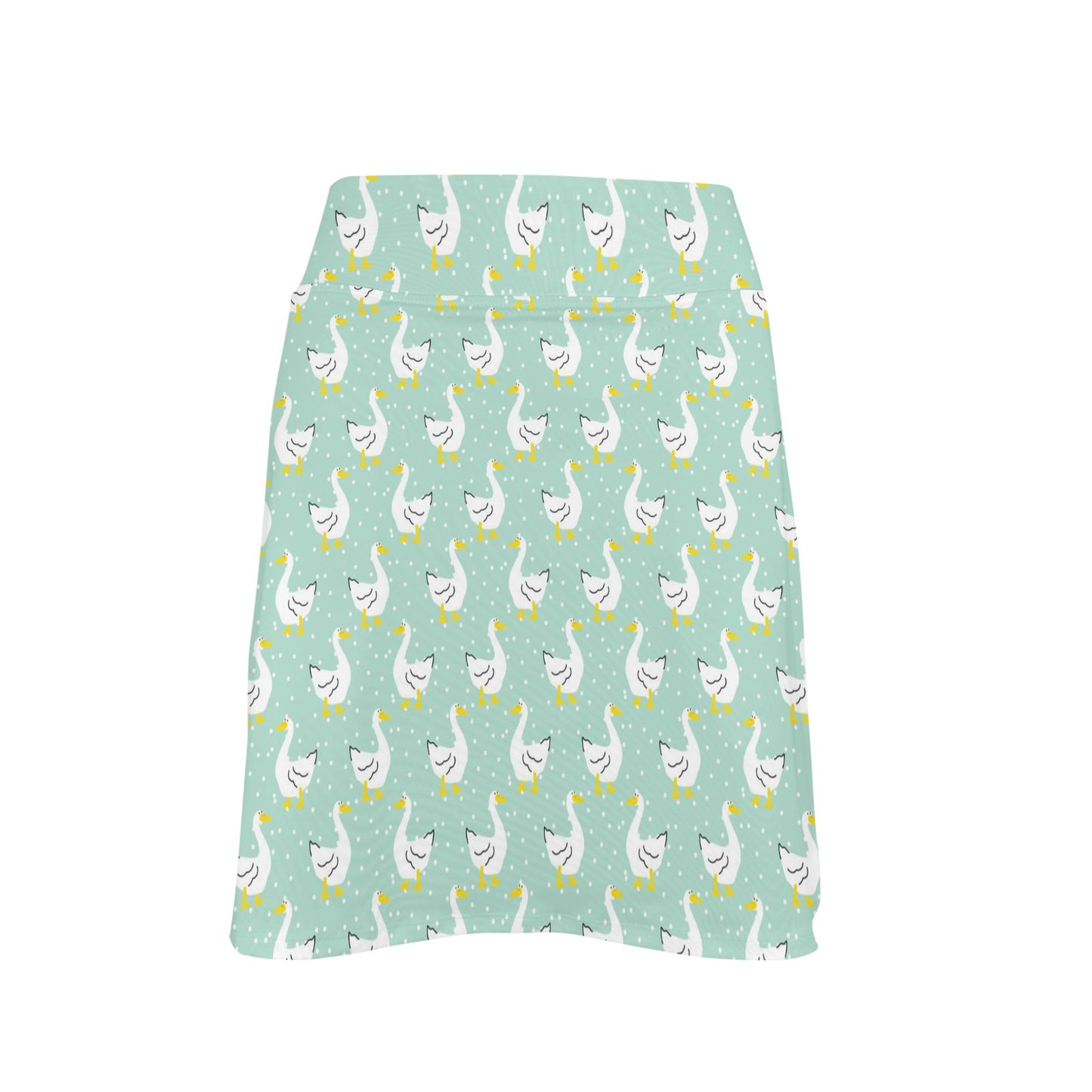 Goose Print Design LKS404 17" Golf & Pickleball Skort with Pockets