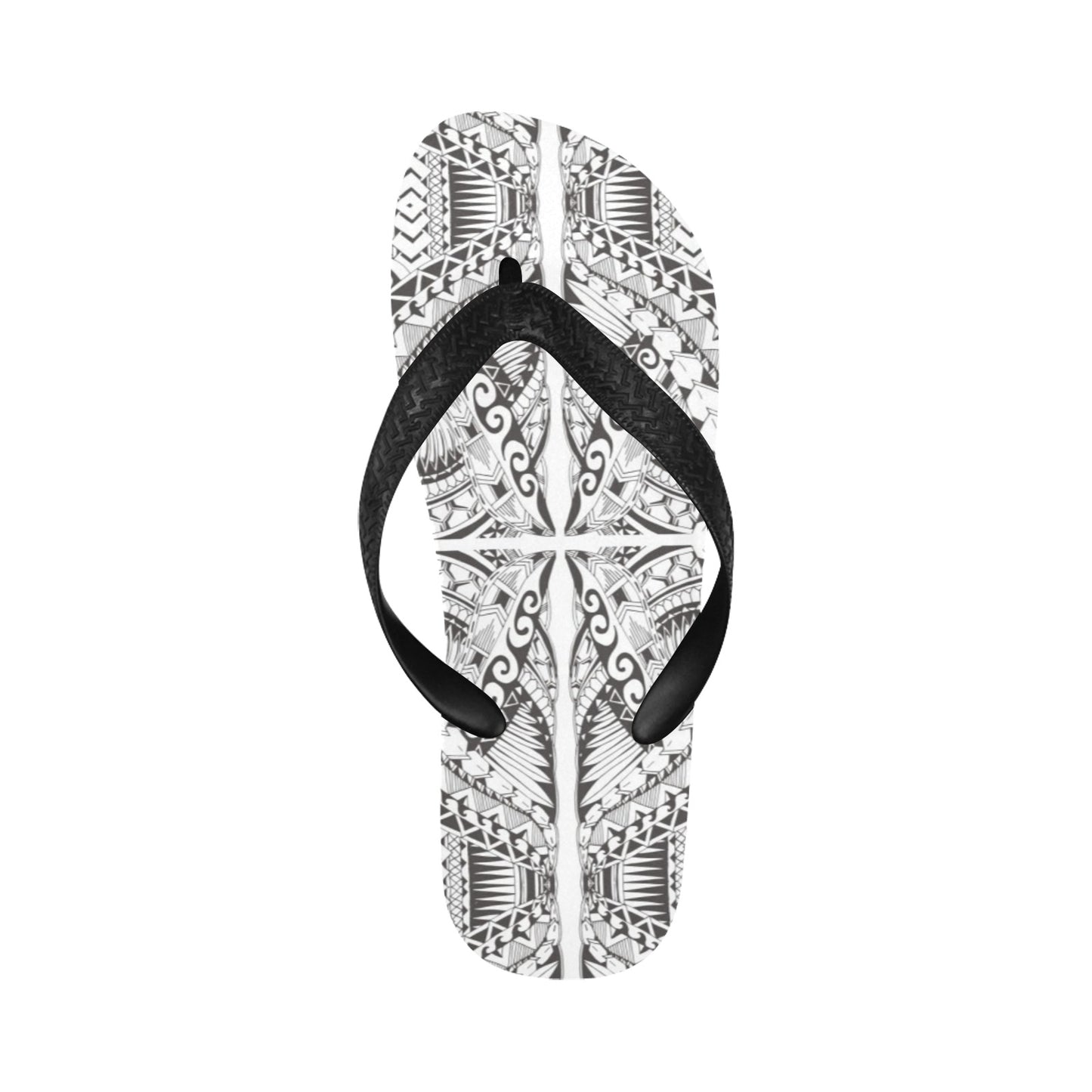 Samoan Style Print Design LKS301 Flip Flops