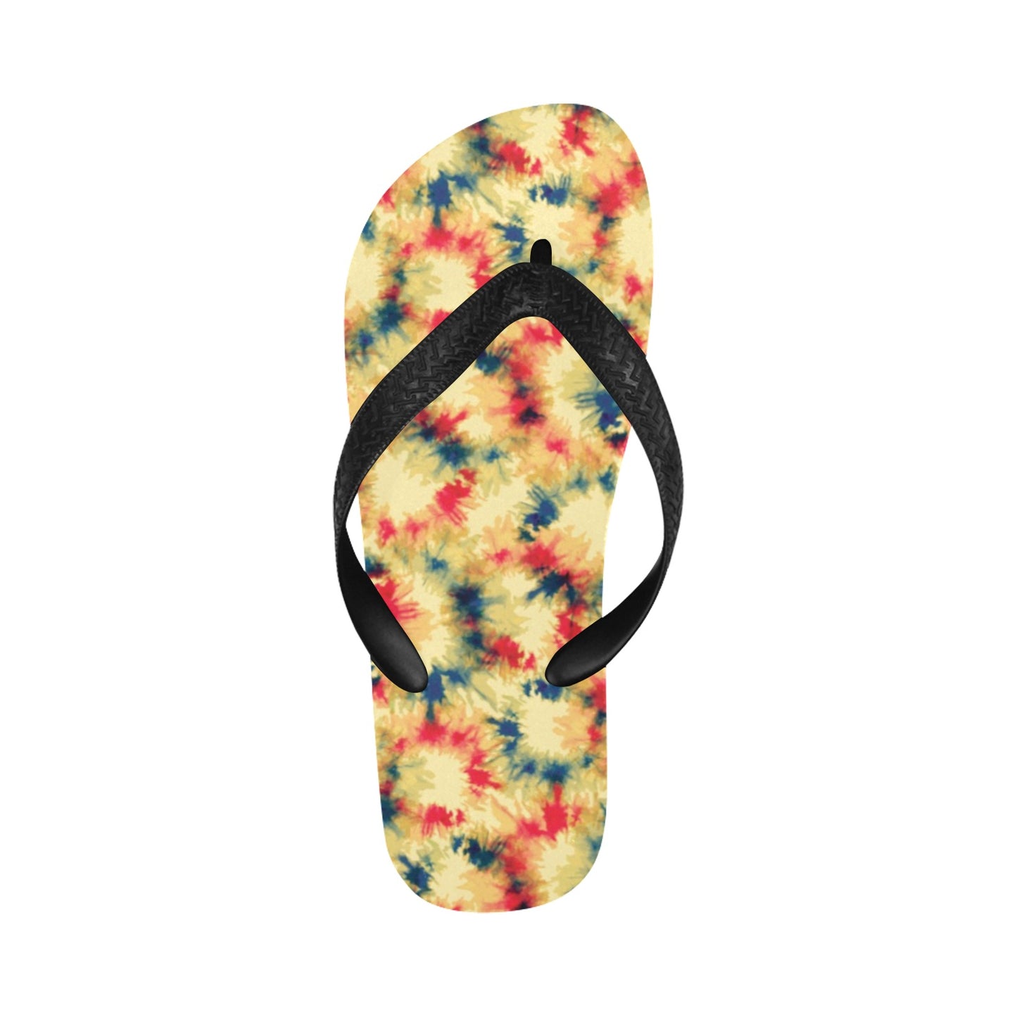 Tie Dye Print Design LKS302 Flip Flops