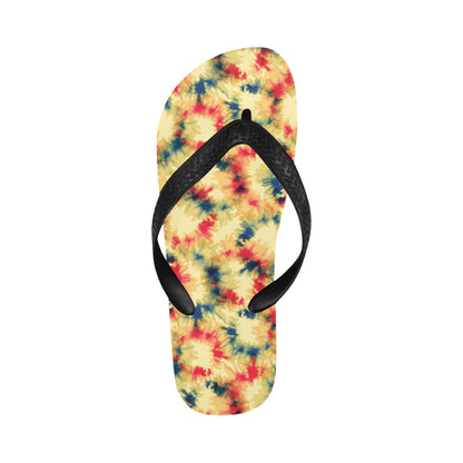 Tie Dye Print Design LKS302 Flip Flops