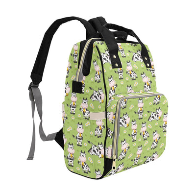 Cattle Print Design LKS401 Diaper Bag Backpack