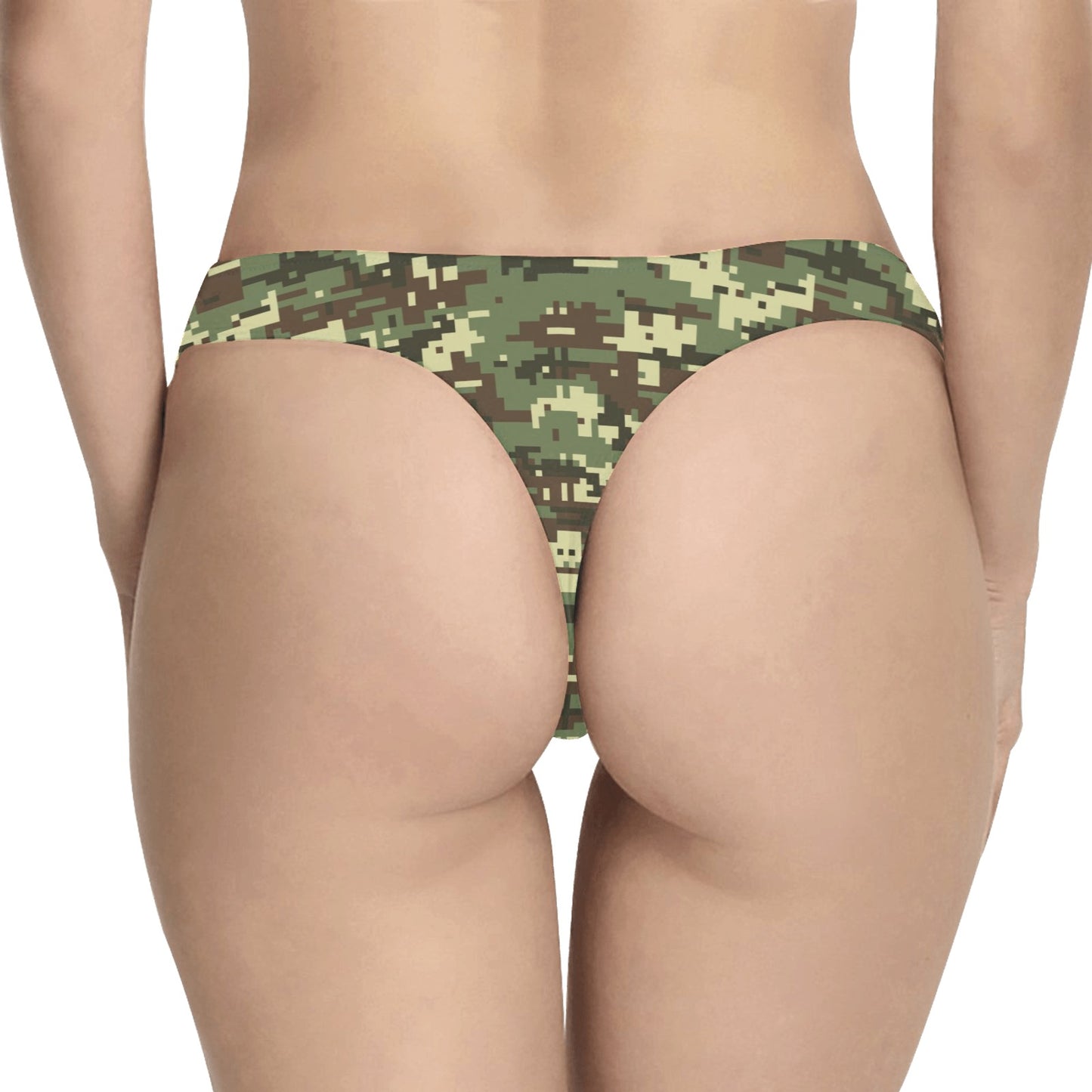 ACU Digital Army Camouflage Women's Thongs