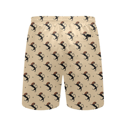 Ancient Greek Print Design LKS3011 Men's Swim Trunks Beach Shorts