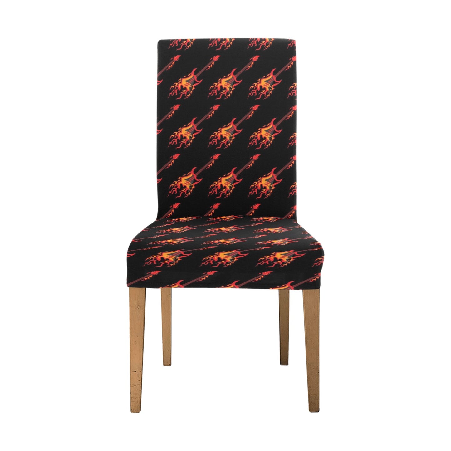 Electric Guitar Print Design LKS406 Dining Chair Slipcover