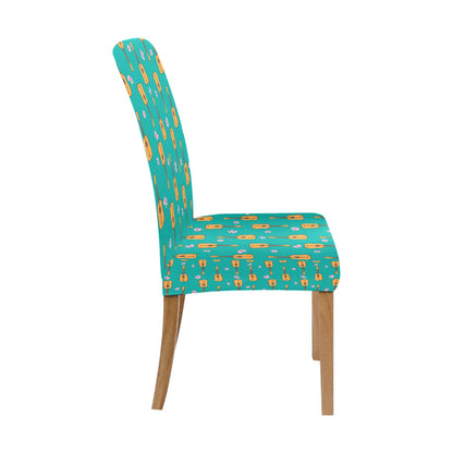 Ukulele Print Design LKS403 Dining Chair Slipcover