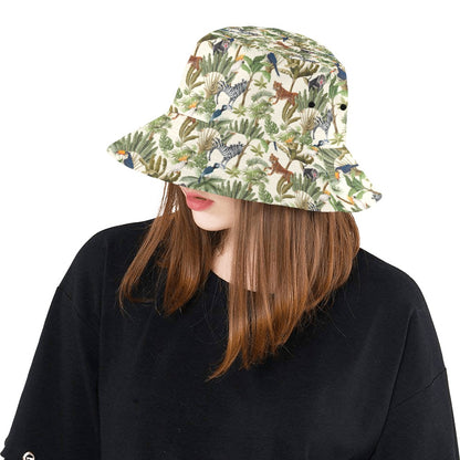 Safari Animal Print Design LKS304 Unisex Bucket Hat