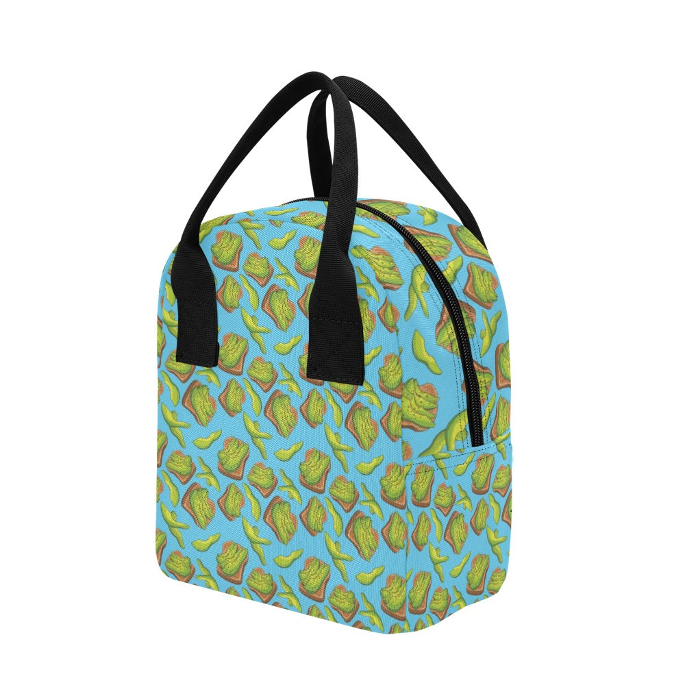 Sandwich Avocado Print Design LKS306 Insulated Lunch Bag