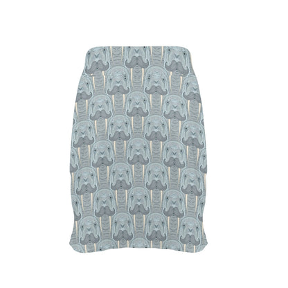 Walrus Print Design LKS402 17" Golf & Pickleball Skort with Pockets