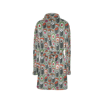 Sushi Print Design LKS301 Women's Fleece Robe