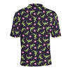 lizard Print Design LKS402 Men Polo Shirt