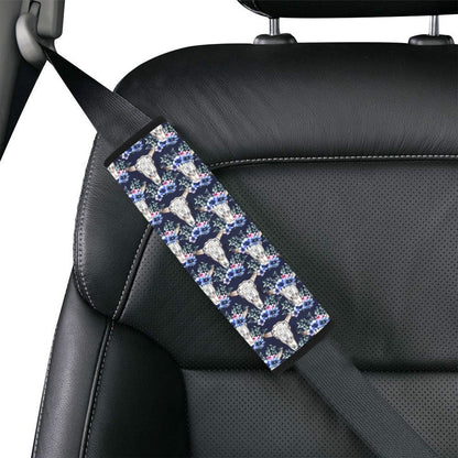 Buffalo Head Print Design LKS402 Car Seat Belt Cover